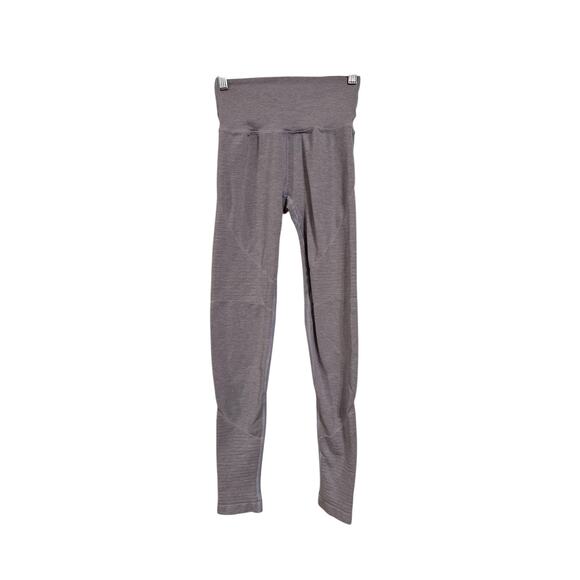 Alphalete OG Revival Contour Athletic Leggings Purple Gray Size Small - Picture 1 of 6